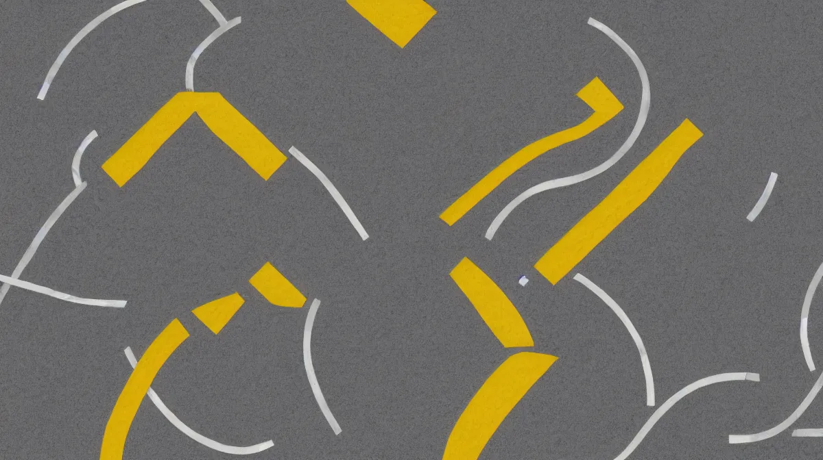 An abstract drawing made by stable diffusion AI